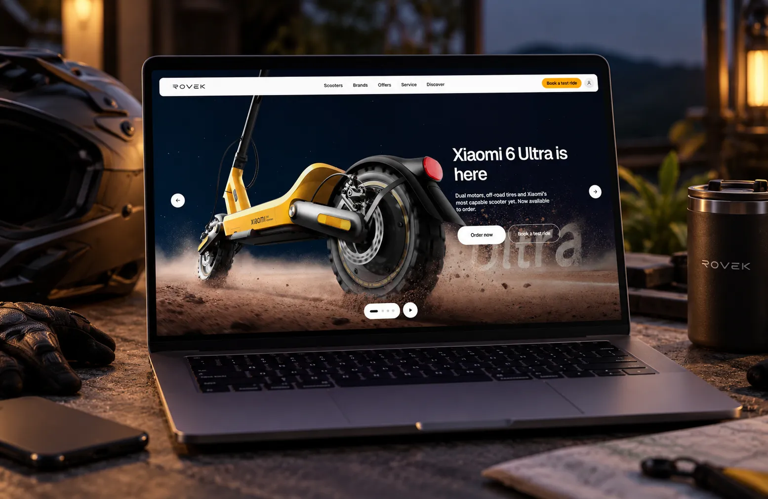 Rovek website